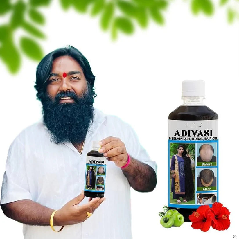 Adivasi Herbal Hair Oil * 100% Original * आदिवासी हेयर ऑयल Hair की समस्या से राहत