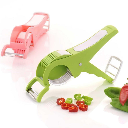 2 in 1 Vegetable Cutter with Peeler ( High Quality )