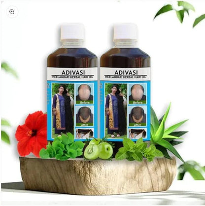 Adivasi Herbal Hair Oil * 100% Original * आदिवासी हेयर ऑयल Hair की समस्या से राहत